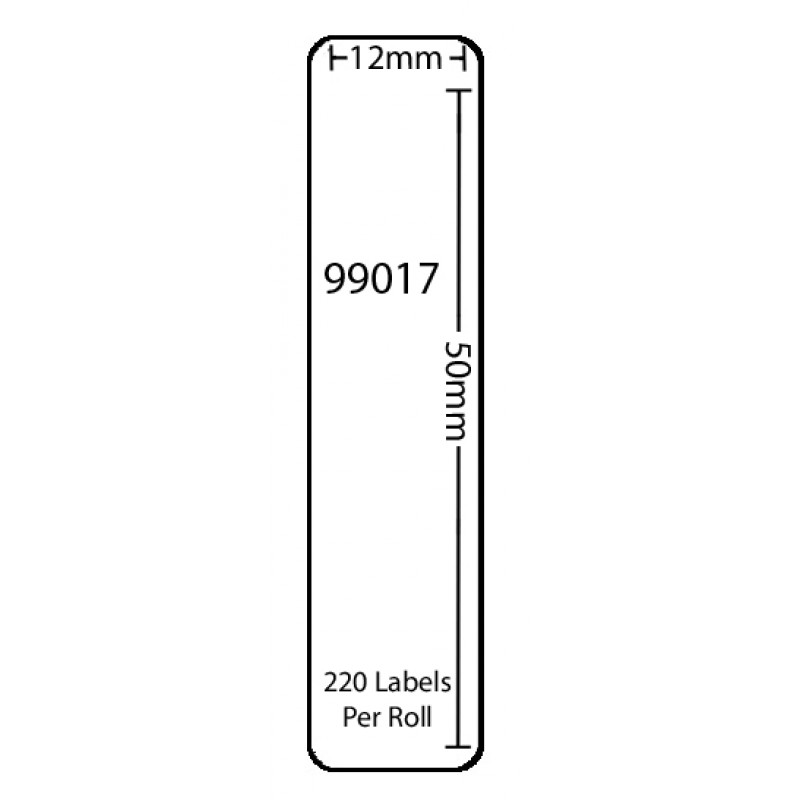 Dymo 99017 Compatible Thermal White Address Labels (Pack of 50)